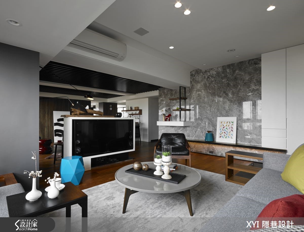 中古屋(5~15年)＿現代風客廳案例圖片＿隱巷設計顧問有限公司＿隱巷_02木香苒苒之8