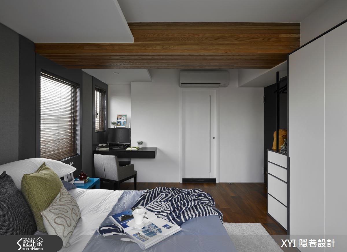 中古屋(5~15年)＿現代風臥室案例圖片＿隱巷設計顧問有限公司＿隱巷_02木香苒苒之21