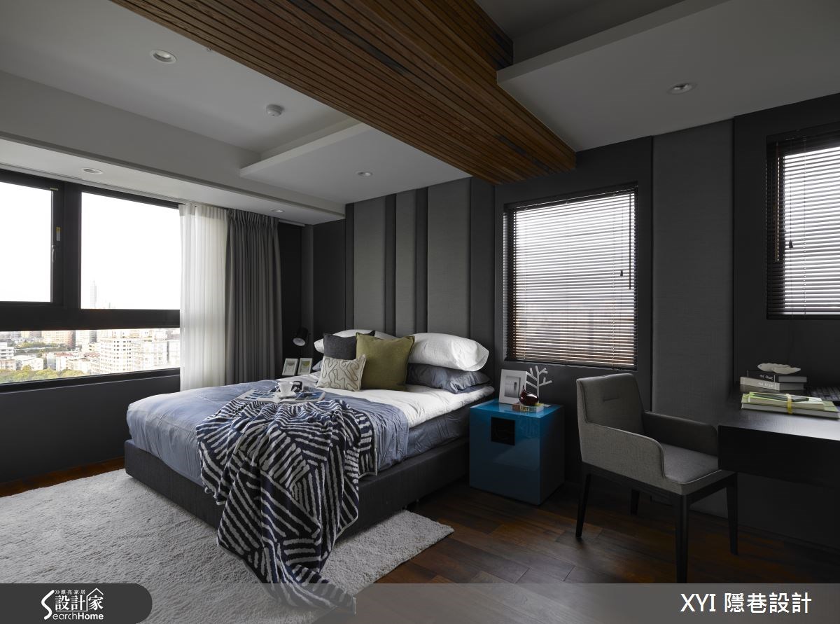 中古屋(5~15年)＿現代風臥室案例圖片＿隱巷設計顧問有限公司＿隱巷_02木香苒苒之22