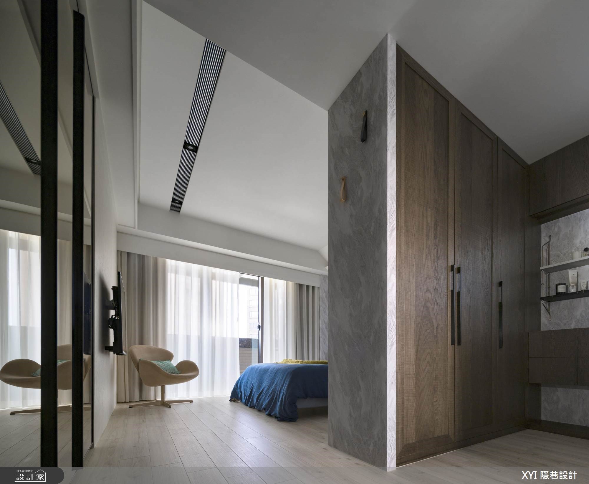 36坪新成屋(5年以下)＿混搭風案例圖片＿隱巷設計顧問有限公司＿隱巷_04台北Viva city之9
