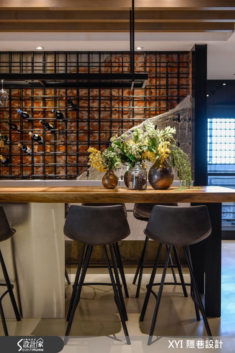 65坪新成屋(5年以下)＿現代風吧檯案例圖片＿隱巷設計顧問有限公司＿隱巷_07淡水盧邸之9