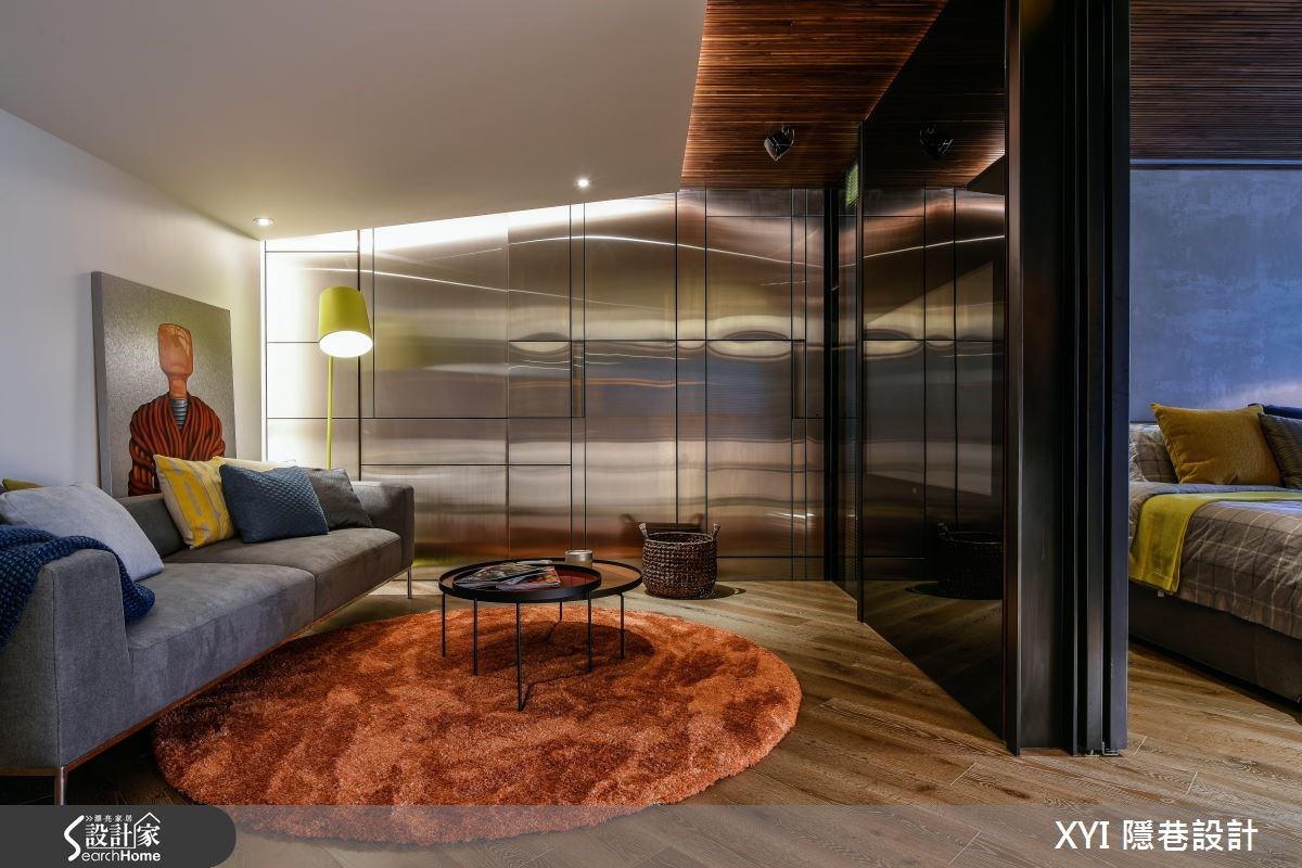 65坪新成屋(5年以下)＿現代風客廳案例圖片＿隱巷設計顧問有限公司＿隱巷_07淡水盧邸之11