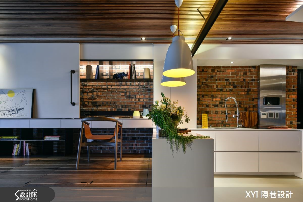 65坪新成屋(5年以下)＿現代風餐廳書房案例圖片＿隱巷設計顧問有限公司＿隱巷_07淡水盧邸之18