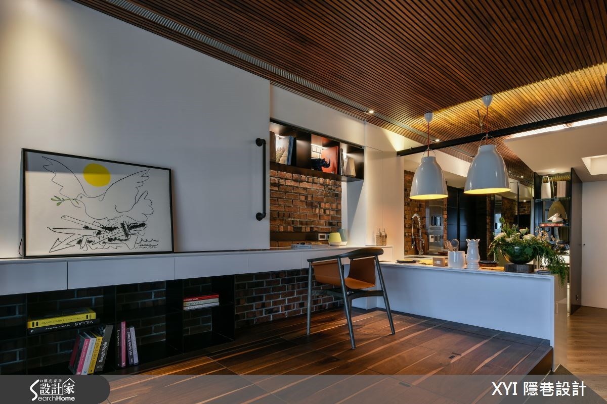 65坪新成屋(5年以下)＿現代風書房案例圖片＿隱巷設計顧問有限公司＿隱巷_07淡水盧邸之19
