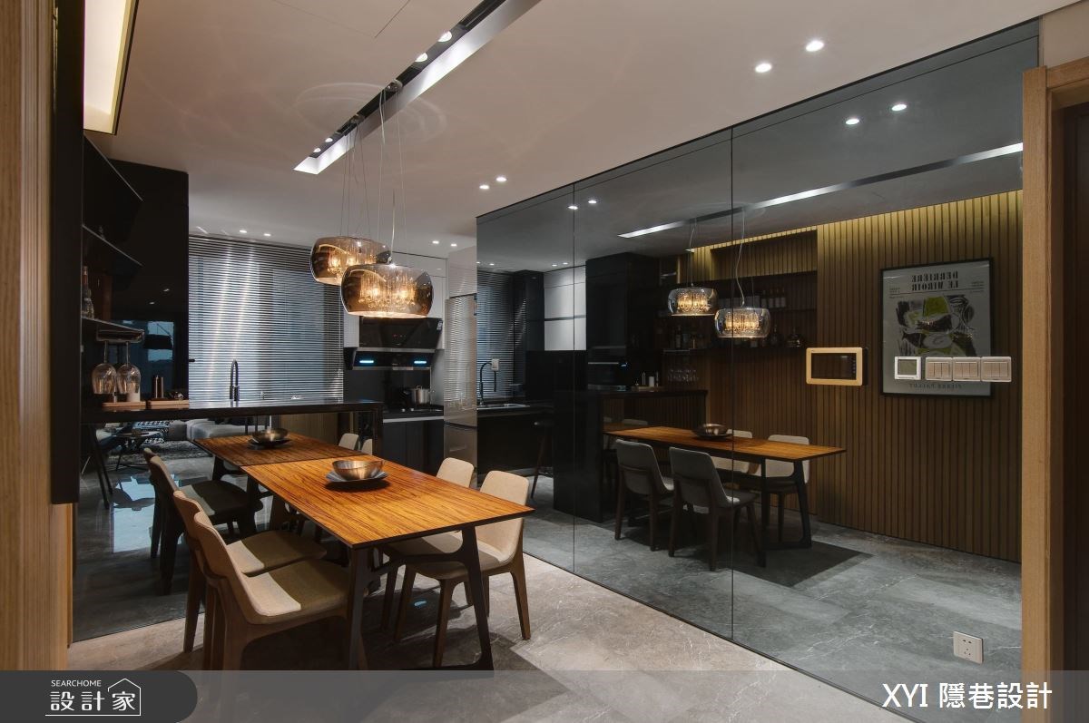新成屋(5年以下)＿現代風餐廳案例圖片＿隱巷設計顧問有限公司＿隱巷_05青島漫月山之8