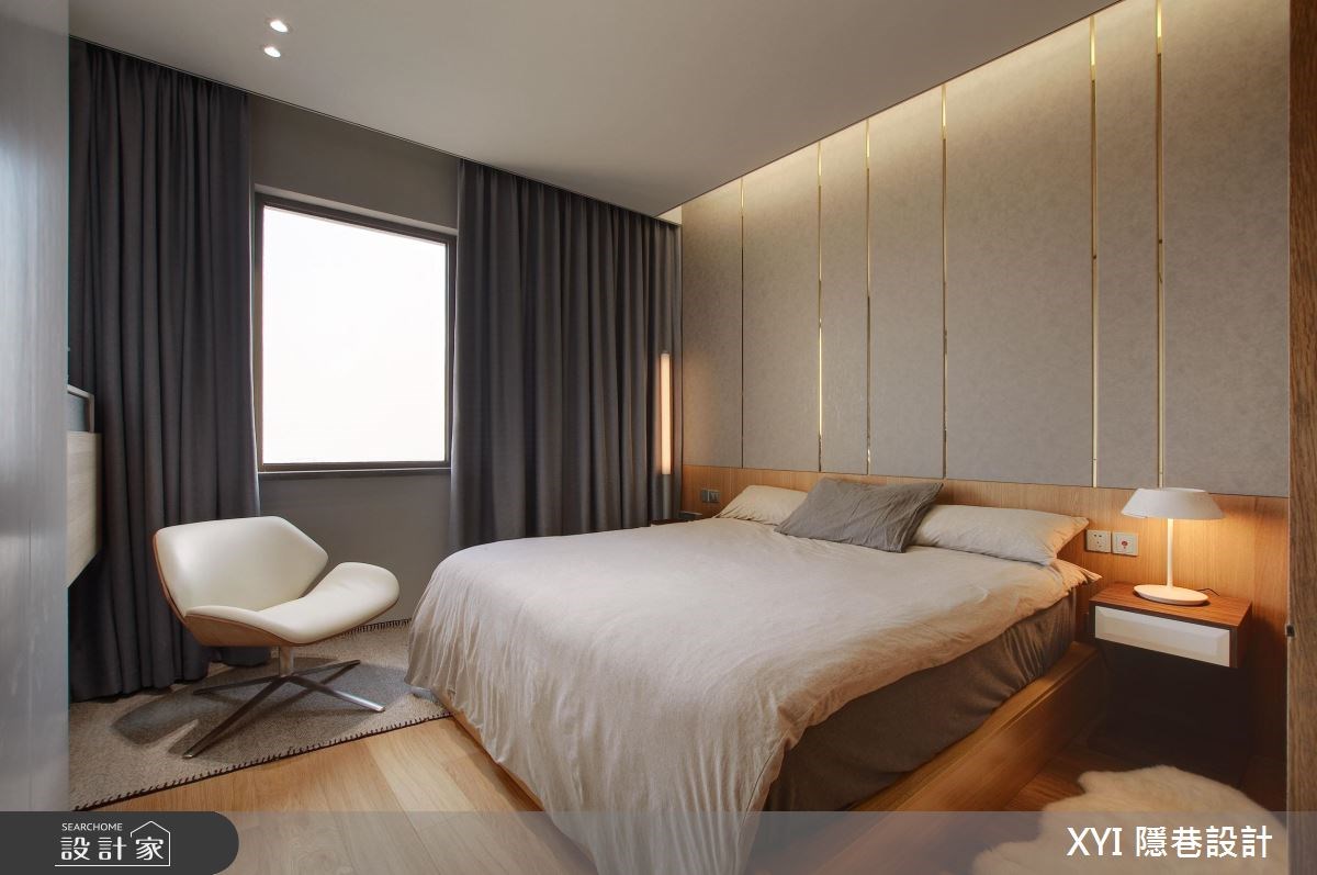 新成屋(5年以下)＿現代風臥室案例圖片＿隱巷設計顧問有限公司＿隱巷_05青島漫月山之10