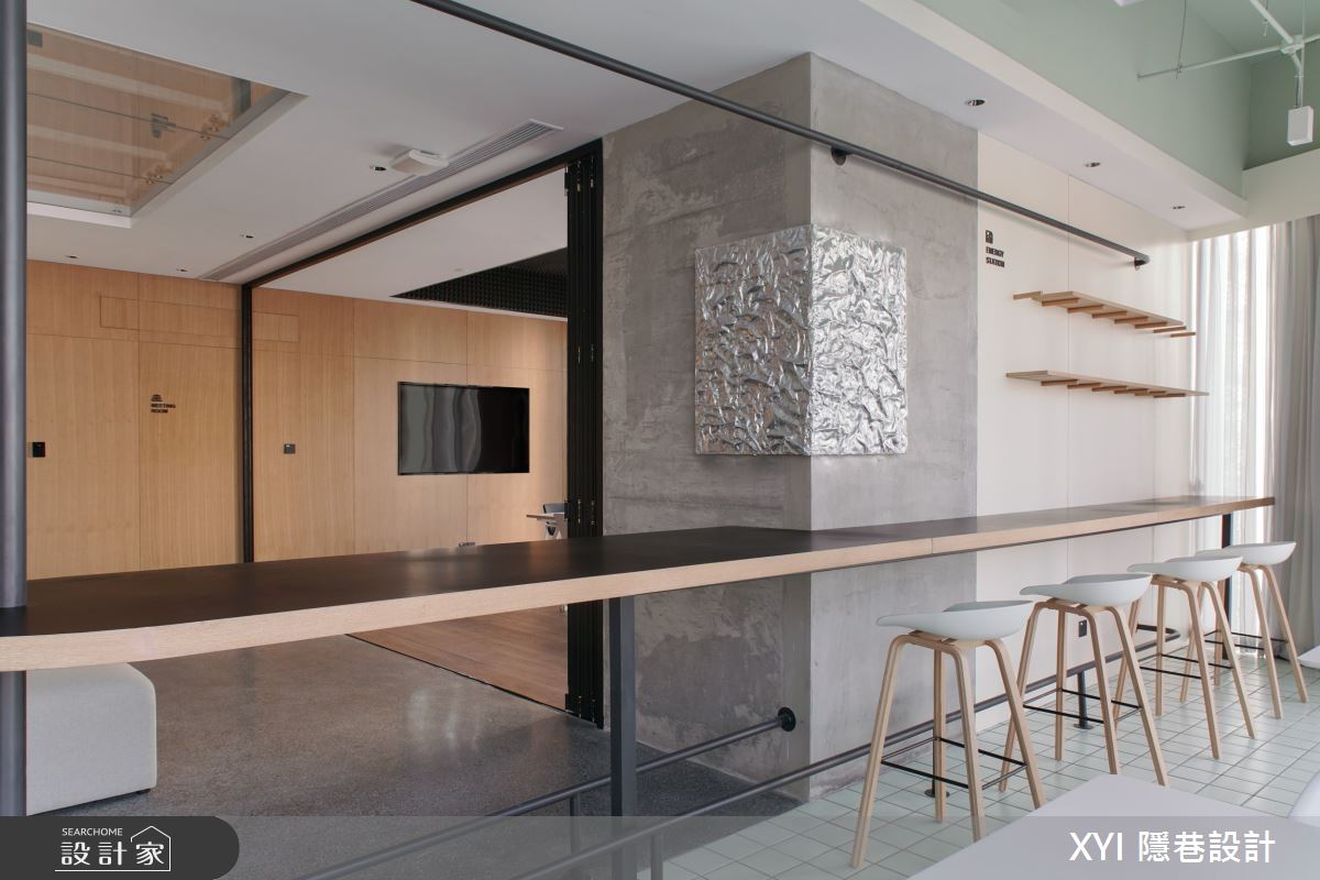99坪新成屋(5年以下)＿現代風商業空間案例圖片＿隱巷設計顧問有限公司＿隱巷_06矩陣空間之5