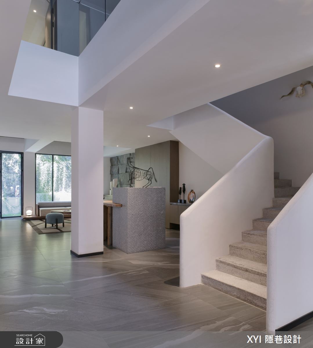 446坪老屋(41~50年)＿現代風商業空間案例圖片＿隱巷設計顧問有限公司＿隱巷_09井觀之隱之5