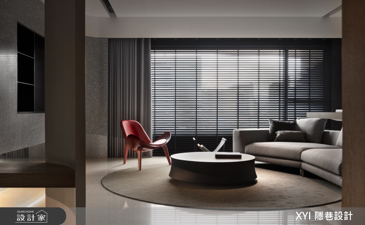 65坪新成屋(5年以下)＿現代風客廳案例圖片＿隱巷設計顧問有限公司＿隱巷_10敦北L邸之2