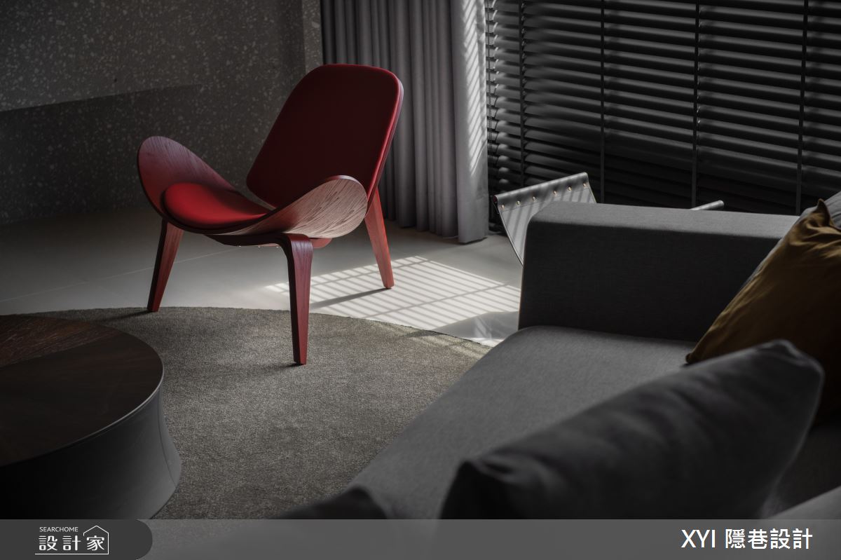 65坪新成屋(5年以下)＿現代風客廳案例圖片＿隱巷設計顧問有限公司＿隱巷_10敦北L邸之4