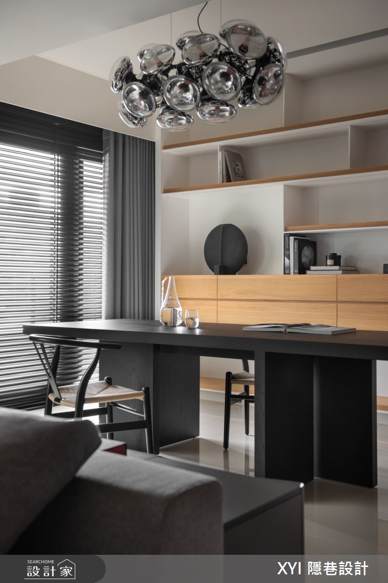 65坪新成屋(5年以下)＿現代風書房案例圖片＿隱巷設計顧問有限公司＿隱巷_10敦北L邸之8