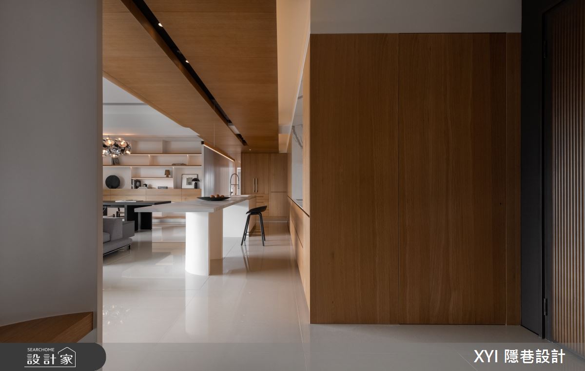 65坪新成屋(5年以下)＿現代風玄關案例圖片＿隱巷設計顧問有限公司＿隱巷_10敦北L邸之1