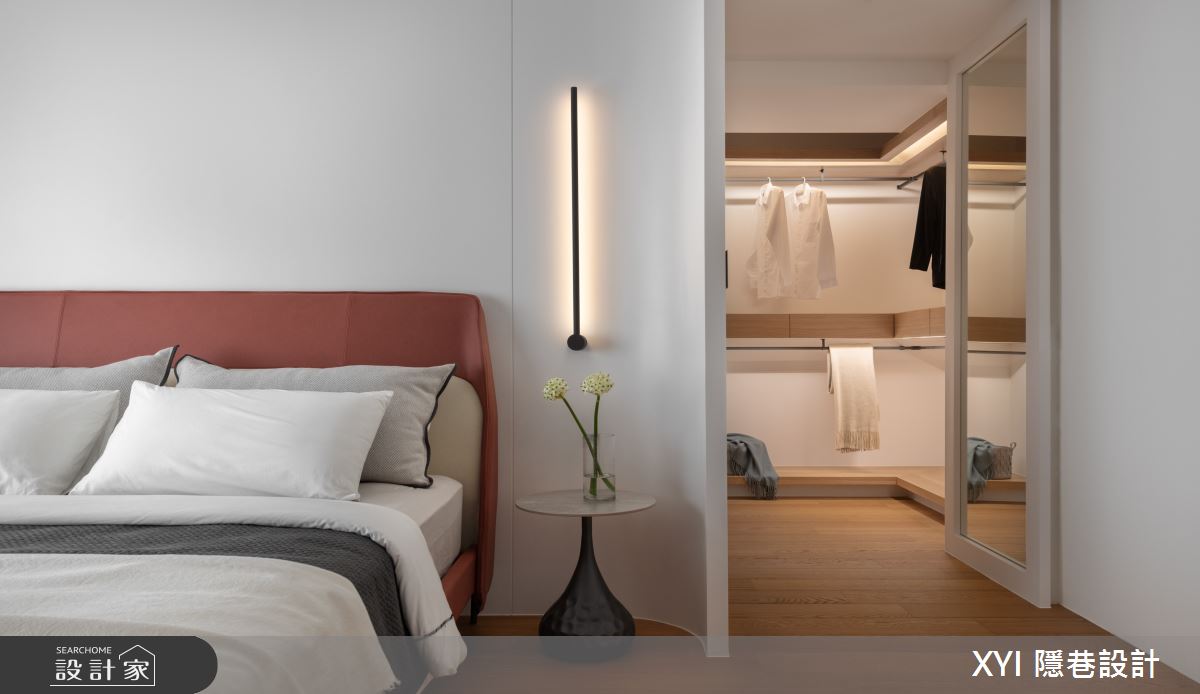 65坪新成屋(5年以下)＿現代風臥室更衣間案例圖片＿隱巷設計顧問有限公司＿隱巷_10敦北L邸之17