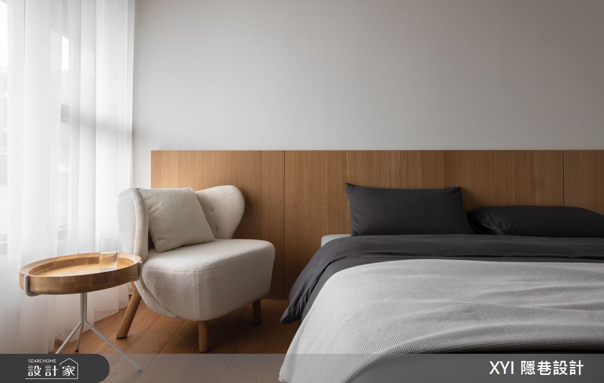 65坪新成屋(5年以下)＿現代風臥室案例圖片＿隱巷設計顧問有限公司＿隱巷_10敦北L邸之24