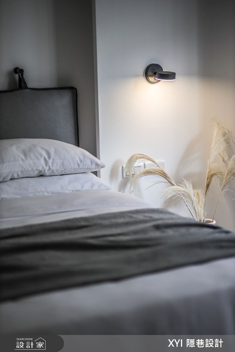 27坪中古屋(5~15年)＿現代風臥室案例圖片＿隱巷設計顧問有限公司＿隱巷_11敦北簡邸之22