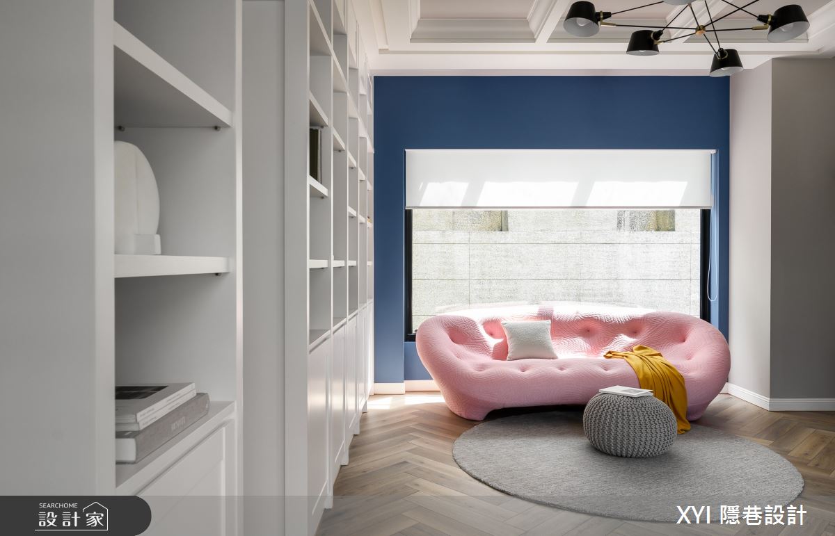 75坪新成屋(5年以下)＿美式風客廳案例圖片＿隱巷設計顧問有限公司＿隱巷_13之5