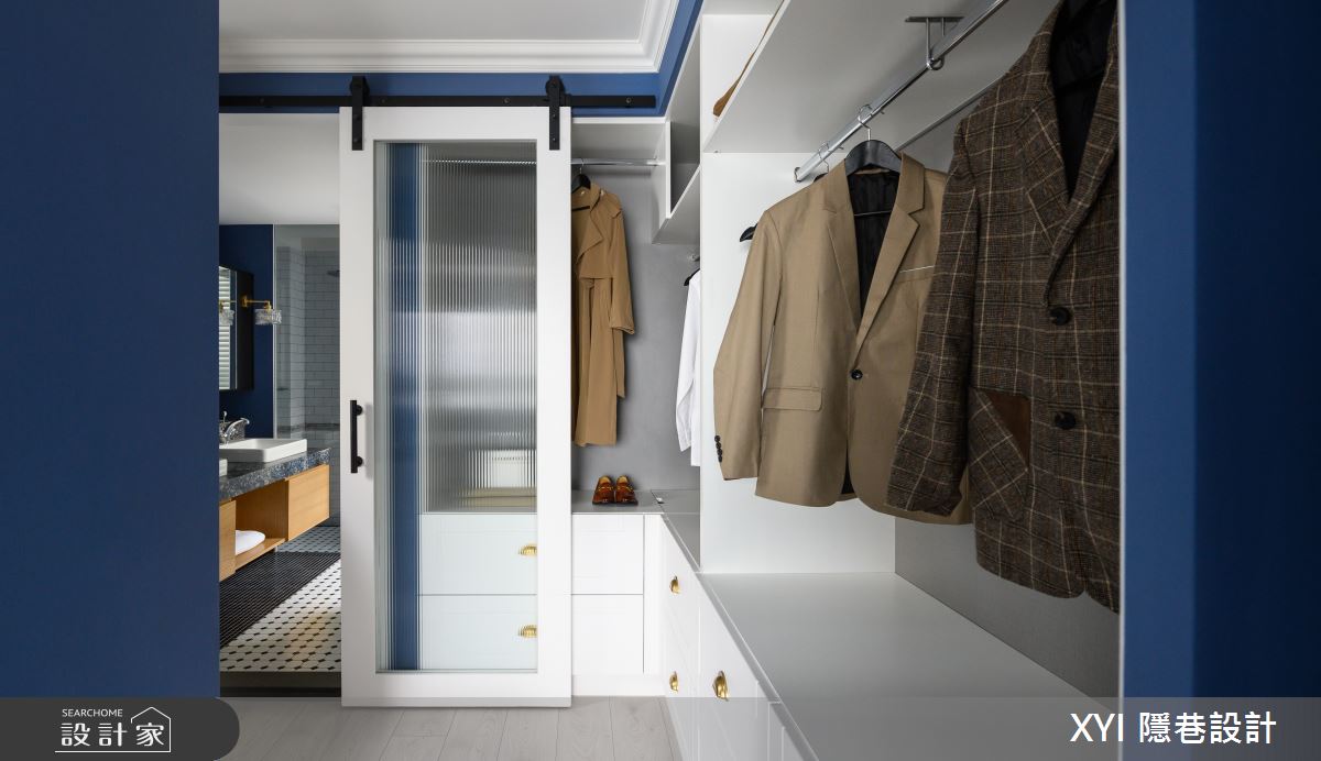 75坪新成屋(5年以下)＿美式風更衣間案例圖片＿隱巷設計顧問有限公司＿隱巷_13之22