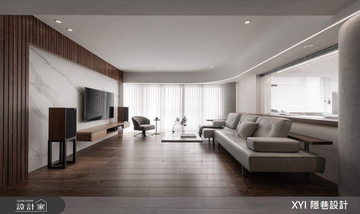 49坪老屋(31~40年)＿現代風客廳案例圖片＿隱巷設計顧問有限公司＿隱巷_14之2