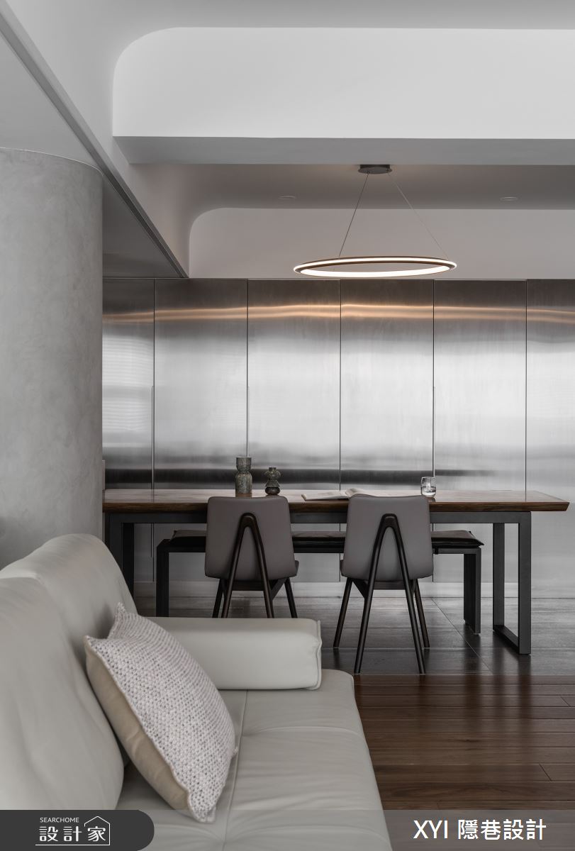 49坪老屋(31~40年)＿現代風客廳餐廳案例圖片＿隱巷設計顧問有限公司＿隱巷_14之11