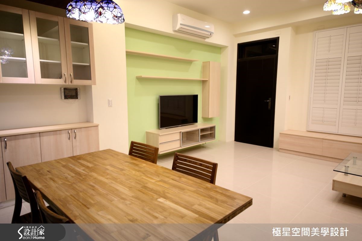 67坪新成屋(5年以下)＿簡約風客廳餐廳案例圖片＿極星空間美學設計＿極星_02之13