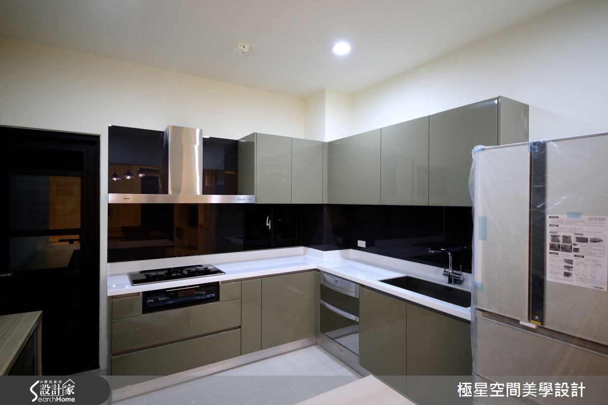 67坪新成屋(5年以下)＿簡約風廚房案例圖片＿極星空間美學設計＿極星_02之19