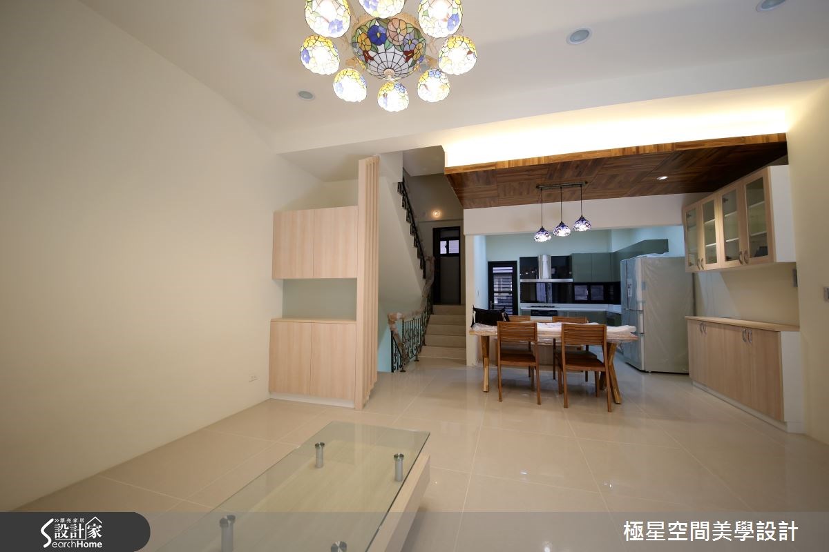 67坪新成屋(5年以下)＿簡約風客廳餐廳案例圖片＿極星空間美學設計＿極星_02之20