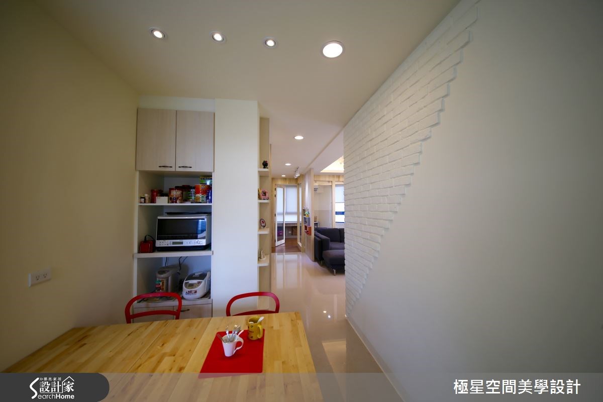 33坪新成屋(5年以下)＿北歐風餐廳案例圖片＿極星空間美學設計＿極星_03之7