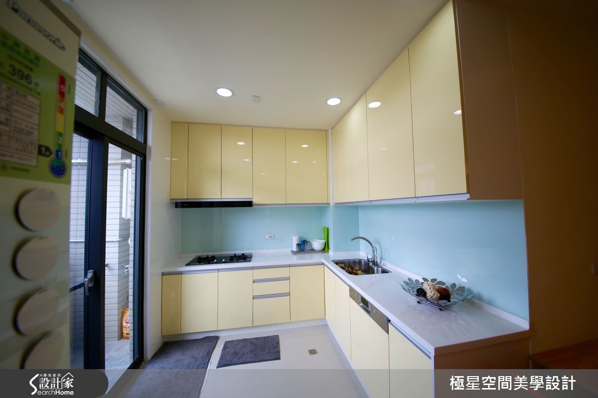 33坪新成屋(5年以下)＿北歐風廚房案例圖片＿極星空間美學設計＿極星_03之8