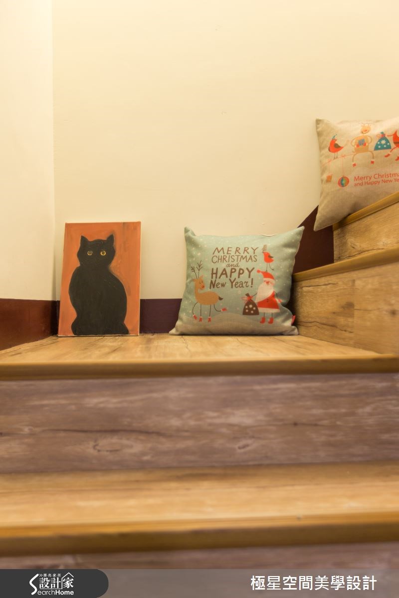 老屋(16~30年)＿北歐風樓梯案例圖片＿極星空間美學設計＿極星_04之7