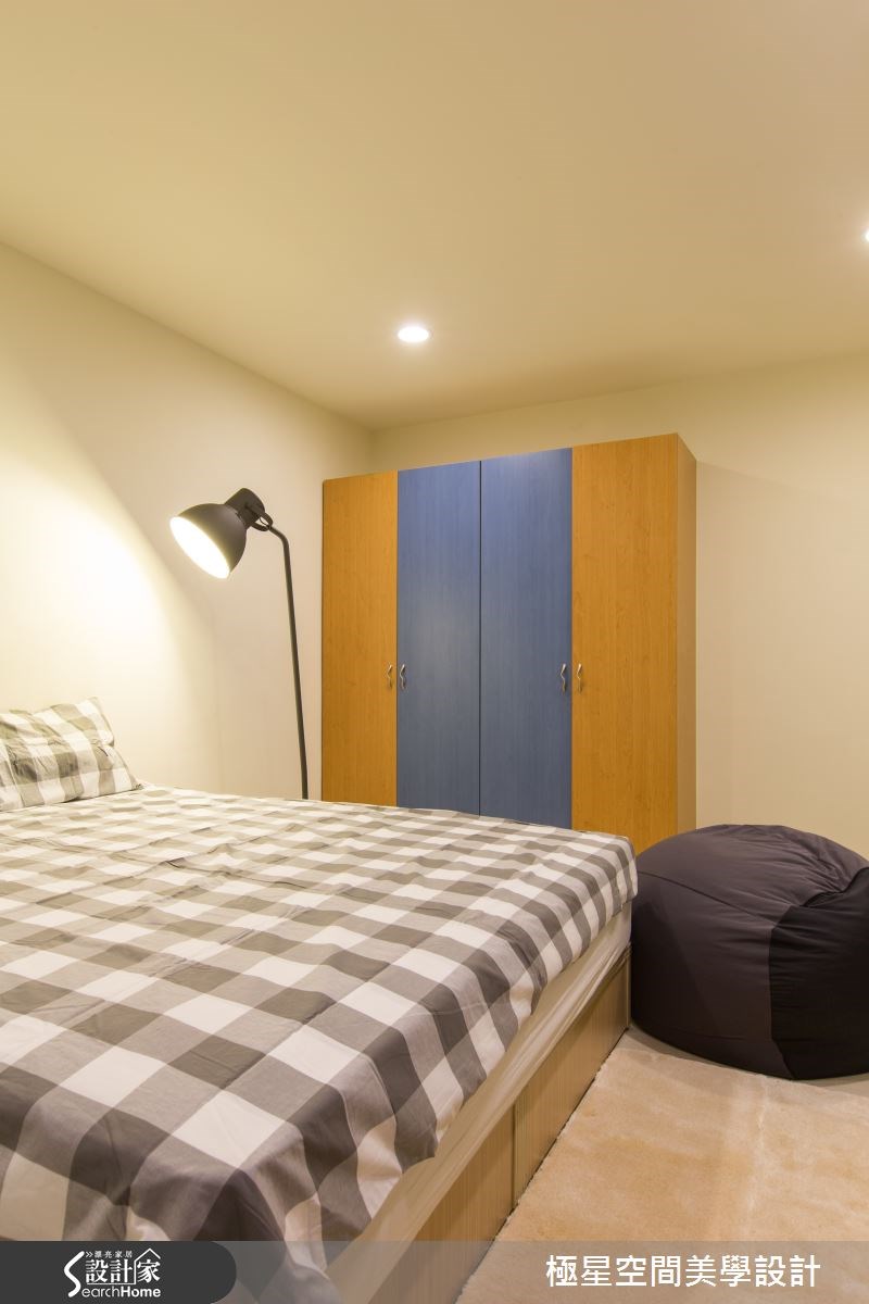 老屋(16~30年)＿北歐風臥室案例圖片＿極星空間美學設計＿極星_04之10