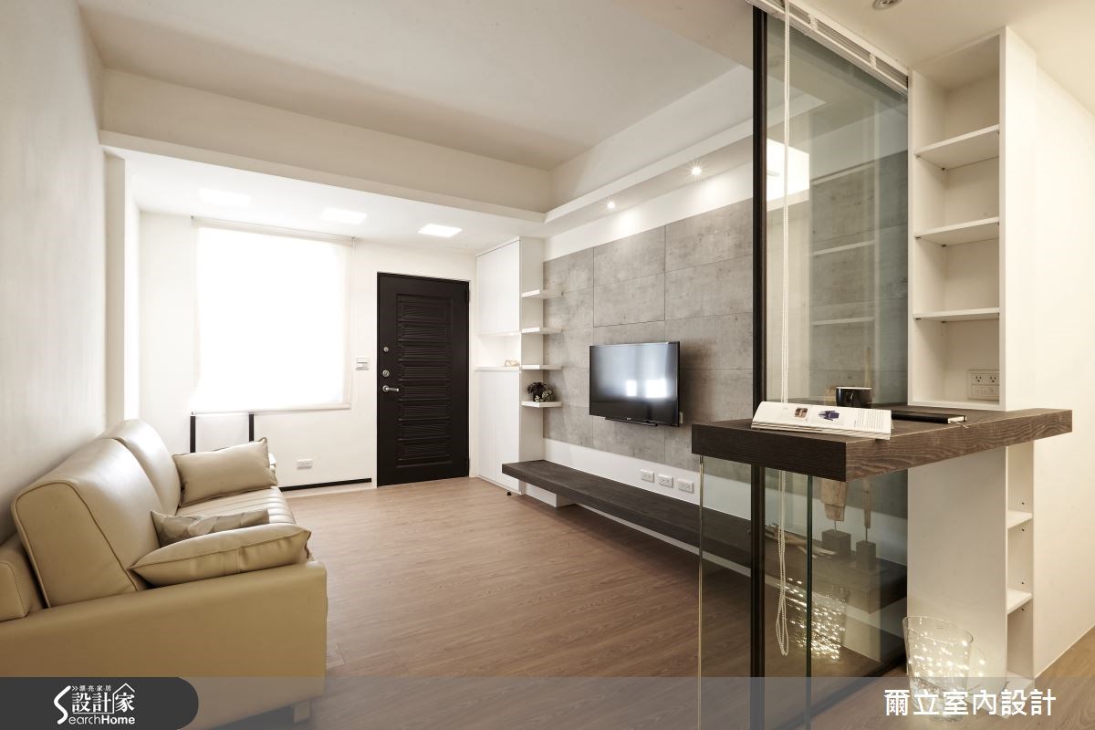 25坪老屋(16~30年)＿現代風客廳案例圖片＿爾立室內設計＿爾立_03之1