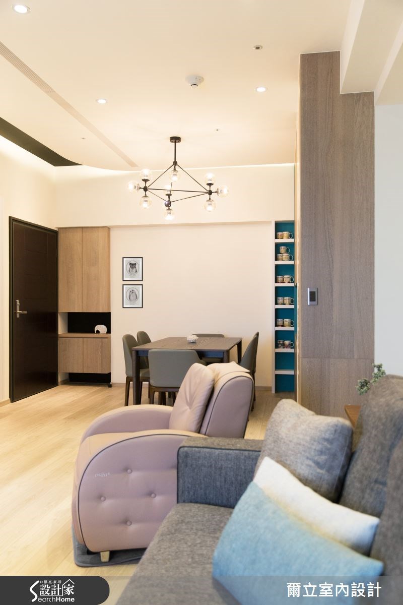 35坪＿療癒風客廳案例圖片＿爾立室內設計＿爾立_05之7