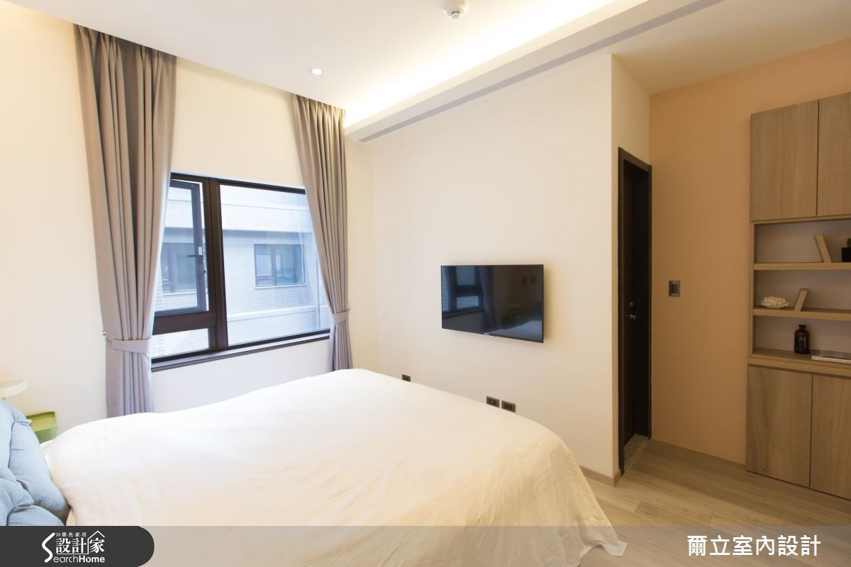 35坪＿療癒風臥室案例圖片＿爾立室內設計＿爾立_05之13
