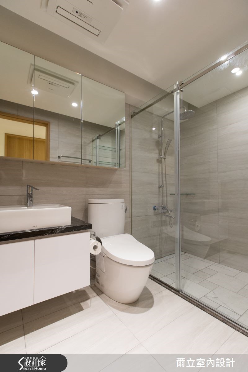28坪老屋(16~30年)＿簡約風浴室案例圖片＿爾立室內設計＿爾立_06之12