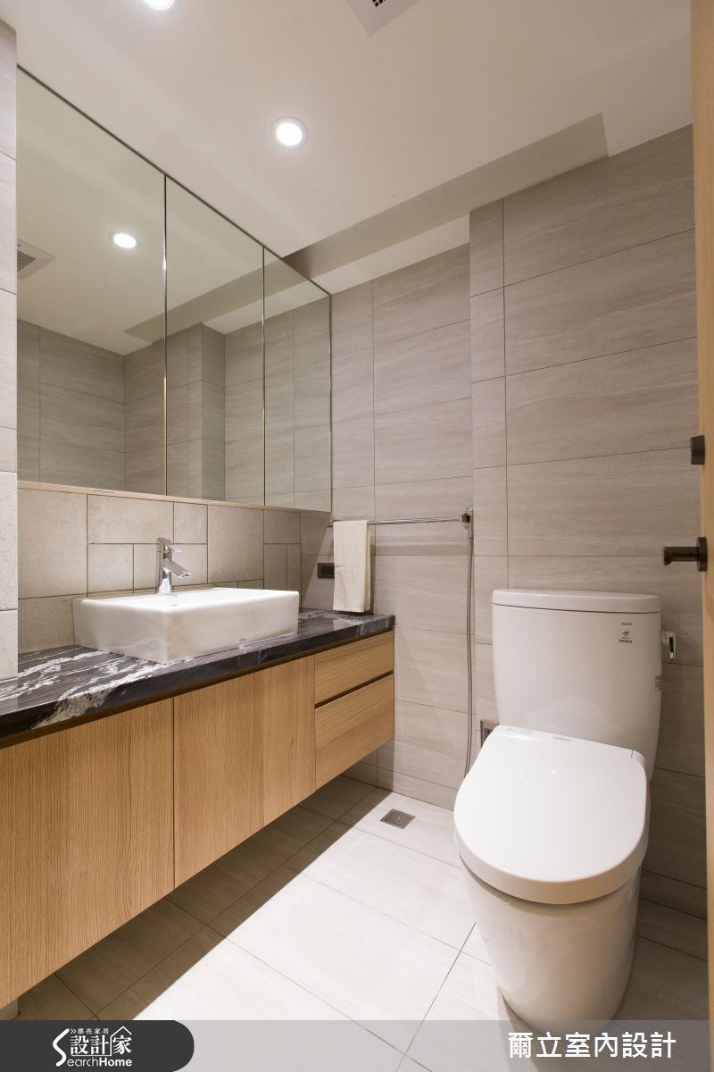 28坪老屋(16~30年)＿簡約風浴室案例圖片＿爾立室內設計＿爾立_06之13