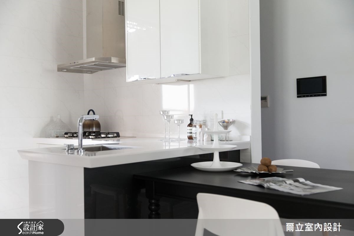 15坪預售屋＿混搭風餐廳廚房案例圖片＿爾立室內設計＿爾立_07之5