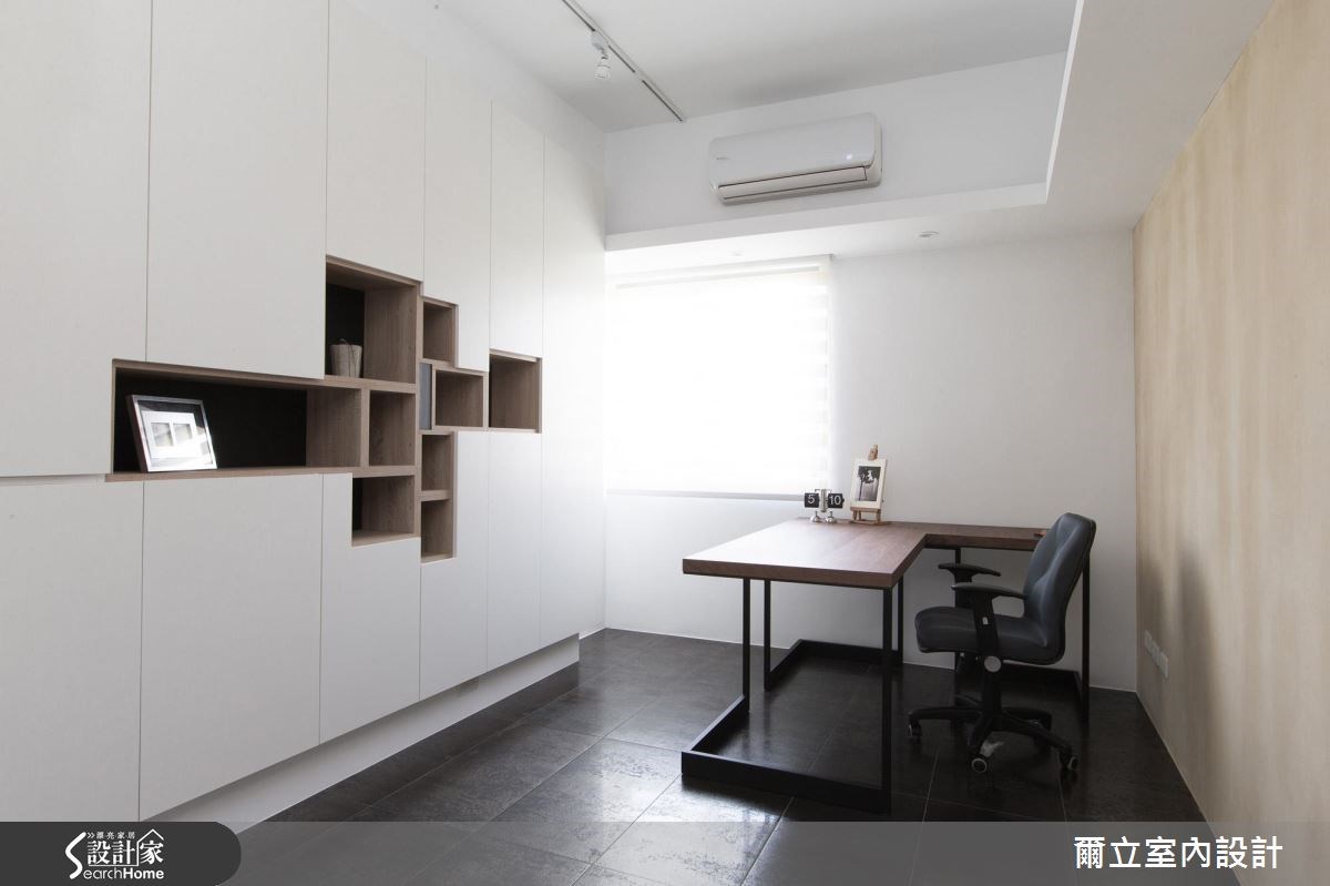 40坪老屋(16~30年)＿混搭風書房案例圖片＿爾立室內設計＿爾立_08之15