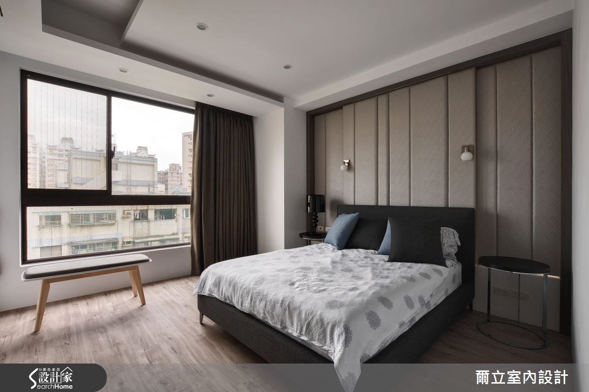 45坪新成屋(5年以下)＿混搭風臥室案例圖片＿爾立室內設計＿爾立_09之15