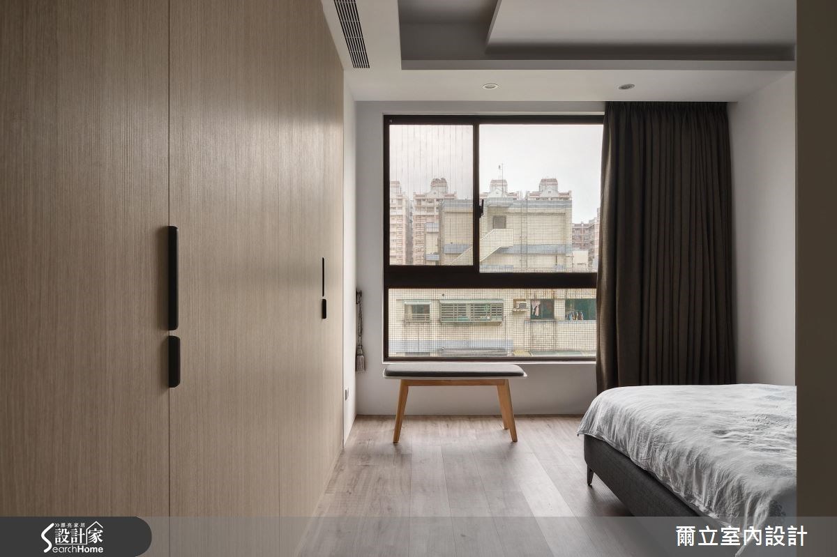 45坪新成屋(5年以下)＿混搭風臥室案例圖片＿爾立室內設計＿爾立_09之16