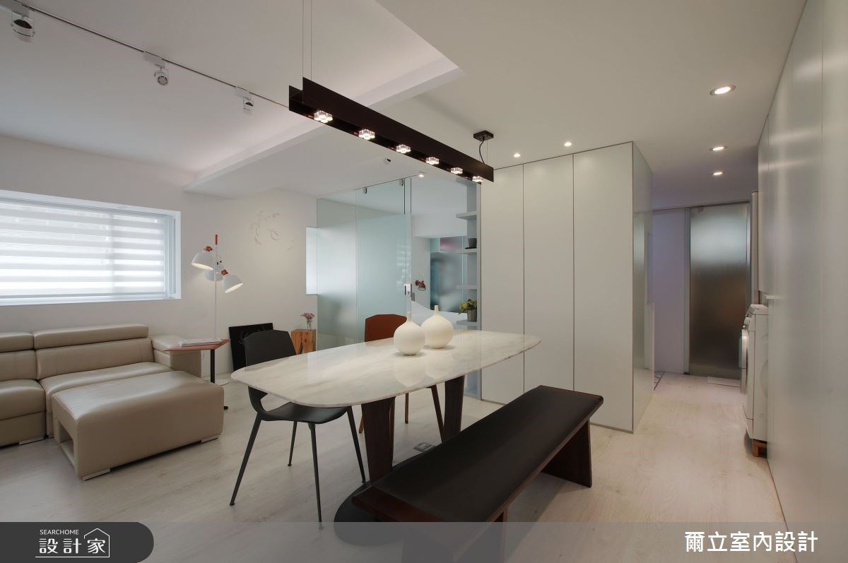 20坪老屋(16~30年)＿簡約風客廳餐廳案例圖片＿爾立室內設計＿爾立_11之4