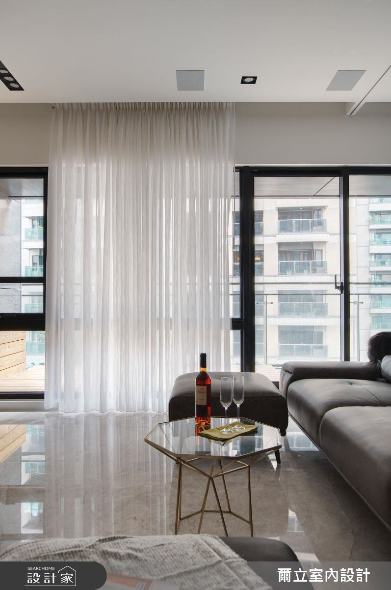 65坪新成屋(5年以下)＿簡約風客廳案例圖片＿爾立室內設計＿爾立_12之8
