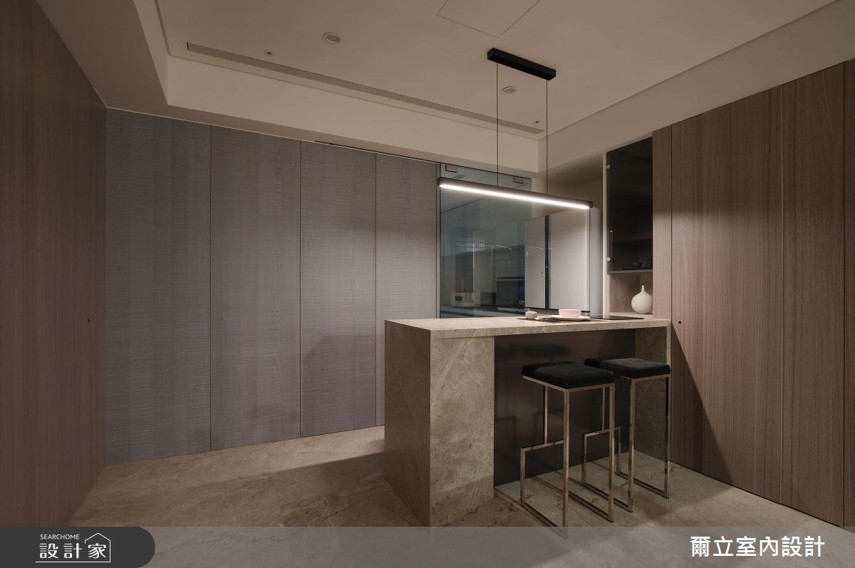 65坪新成屋(5年以下)＿簡約風吧檯案例圖片＿爾立室內設計＿爾立_12之13