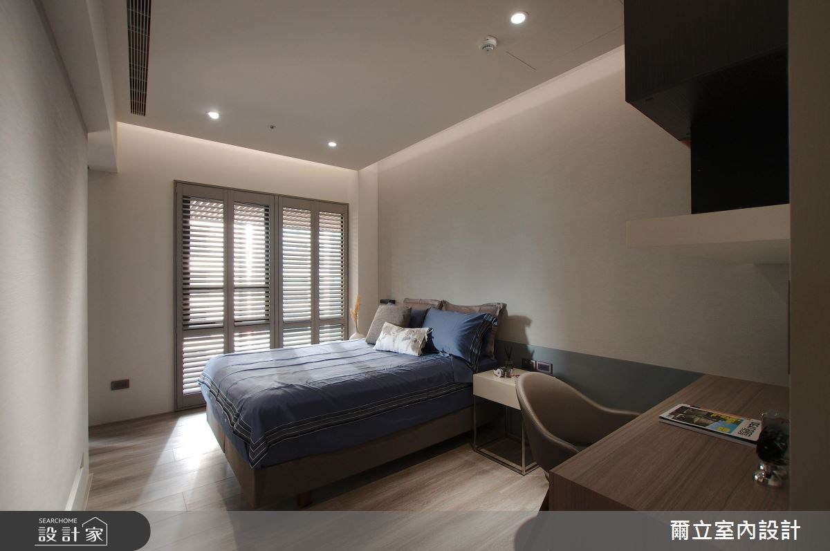 65坪新成屋(5年以下)＿簡約風臥室案例圖片＿爾立室內設計＿爾立_12之18