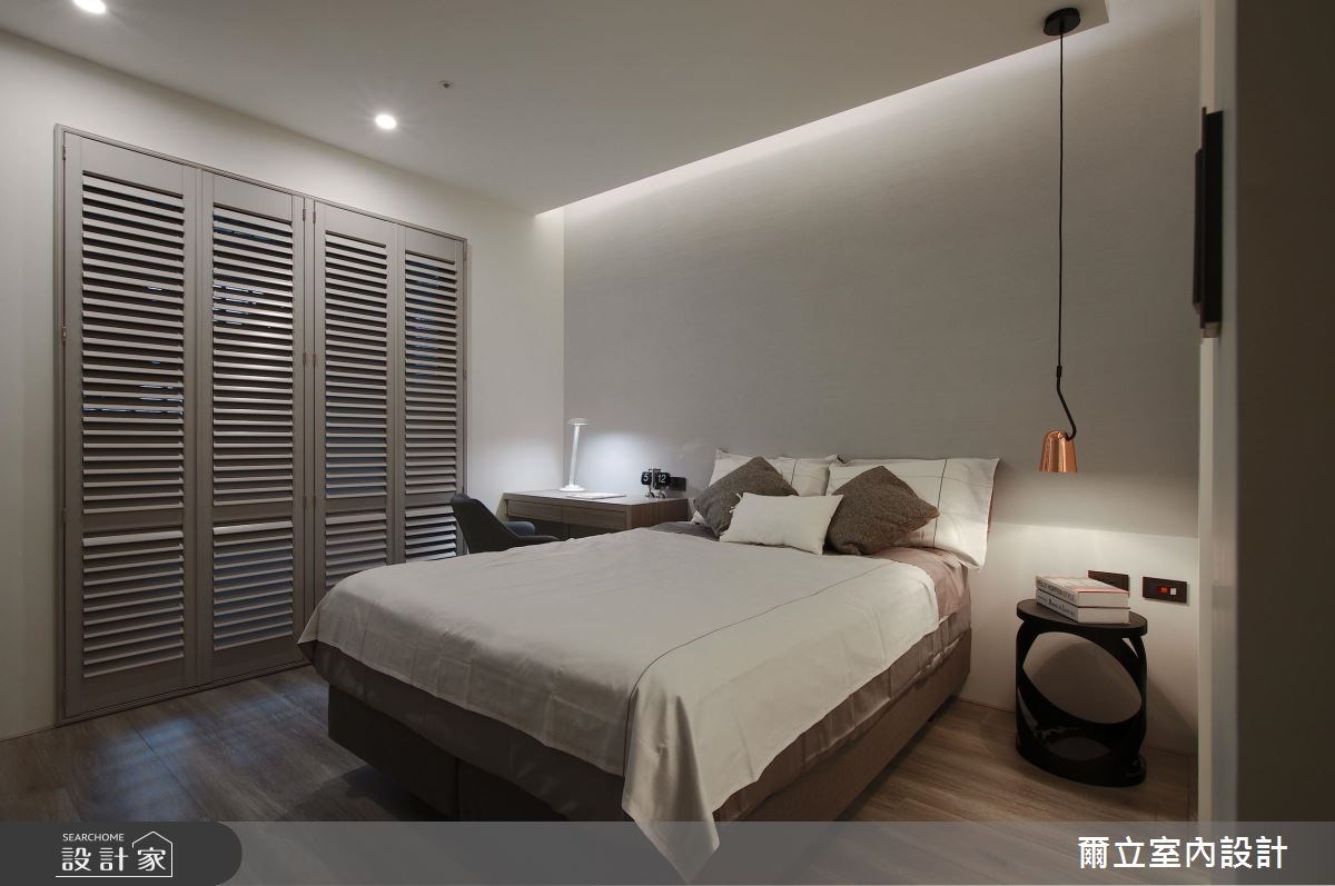 65坪新成屋(5年以下)＿簡約風臥室案例圖片＿爾立室內設計＿爾立_12之23
