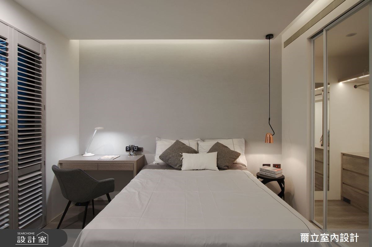 65坪新成屋(5年以下)＿簡約風臥室案例圖片＿爾立室內設計＿爾立_12之24
