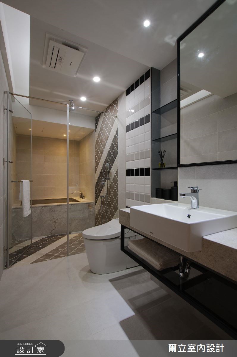 65坪新成屋(5年以下)＿簡約風浴室案例圖片＿爾立室內設計＿爾立_12之26