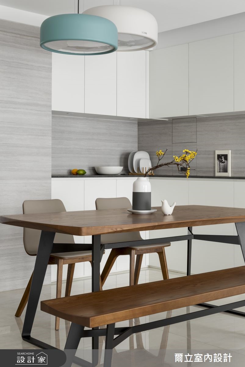 50坪新成屋(5年以下)＿簡約風餐廳案例圖片＿爾立室內設計＿爾立_13之11