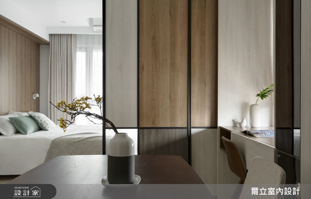 50坪新成屋(5年以下)＿簡約風臥室案例圖片＿爾立室內設計＿爾立_13之22