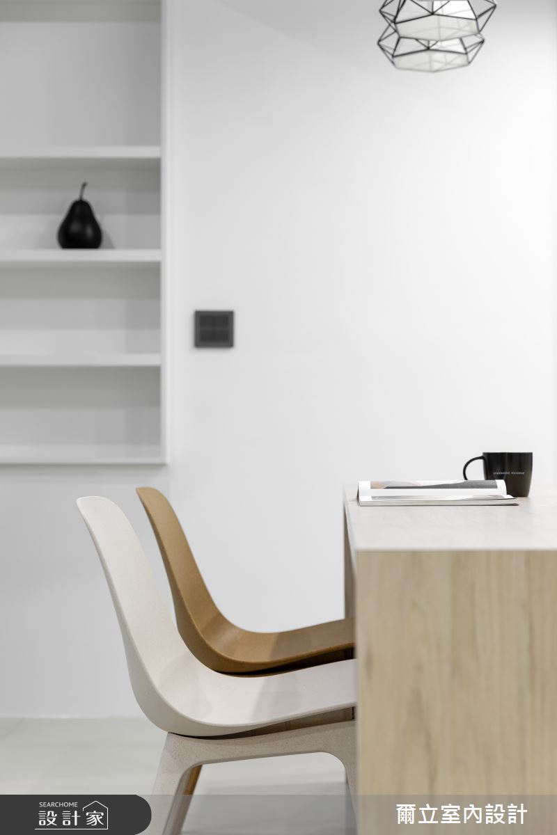 25坪新成屋(5年以下)＿簡約風餐廳案例圖片＿爾立室內設計＿爾立_15之8