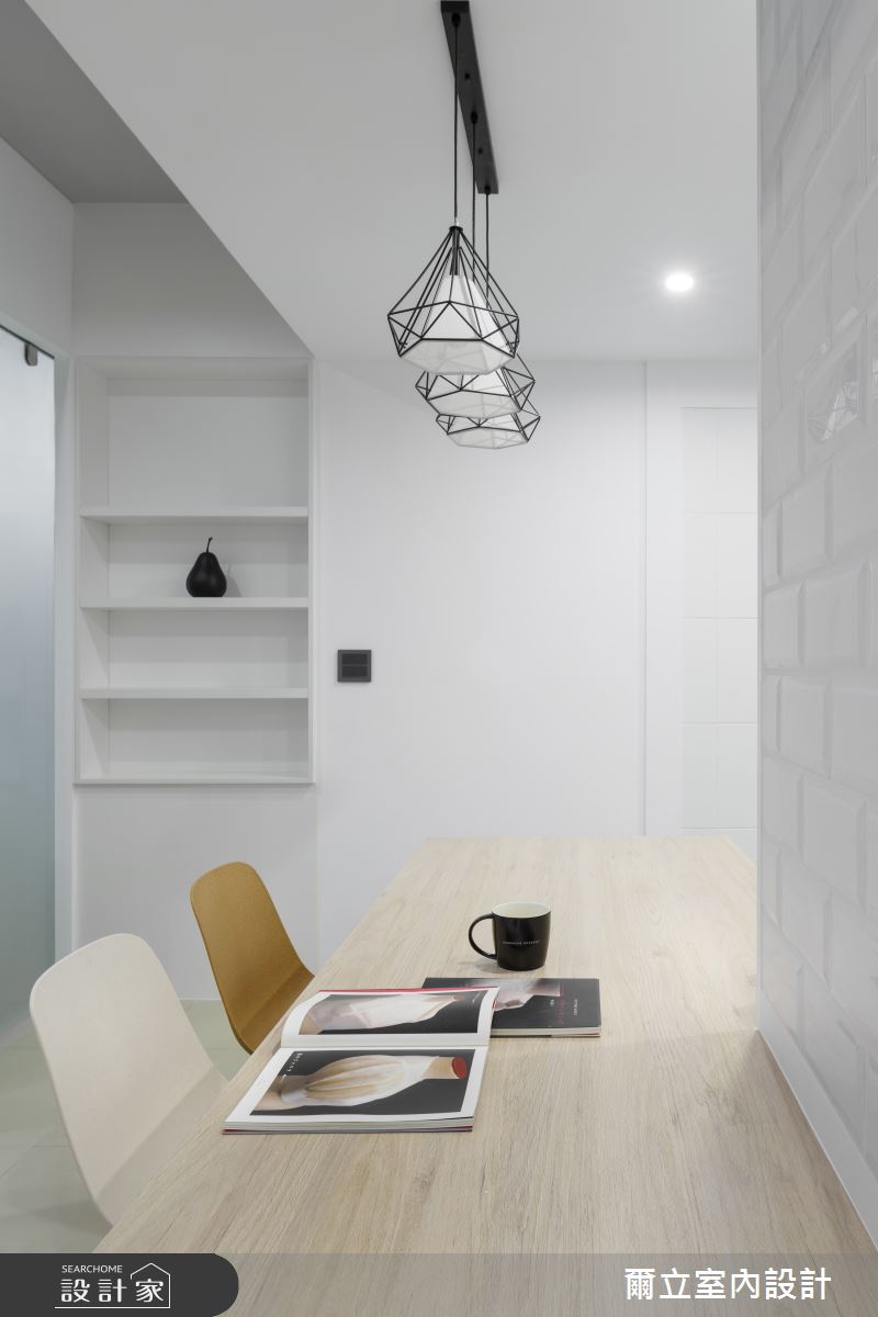 25坪新成屋(5年以下)＿簡約風餐廳案例圖片＿爾立室內設計＿爾立_15之7